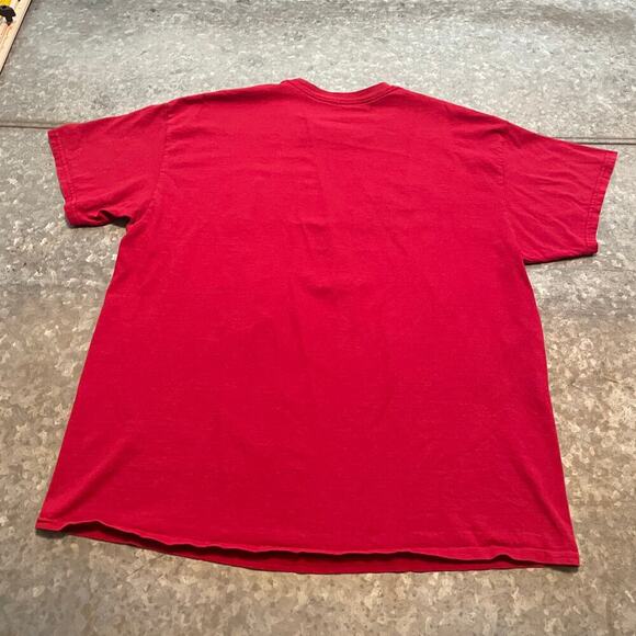 Stanford University Fanatics Tee Shirt Mens XL Cardinal Red S Tree Logo NCAA - Picture 6 of 9